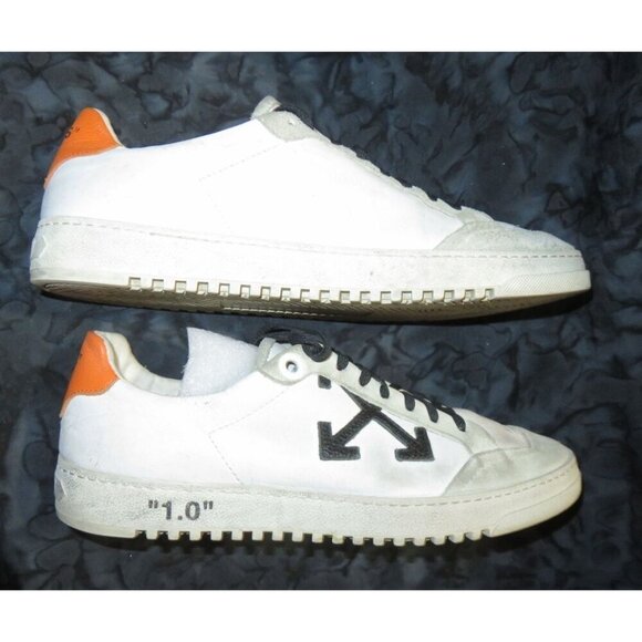 Off-White × Streetwear × Virgil Abloh Cup Sole 2.0 White Leather Low Top Sneaker - Picture 6 of 12